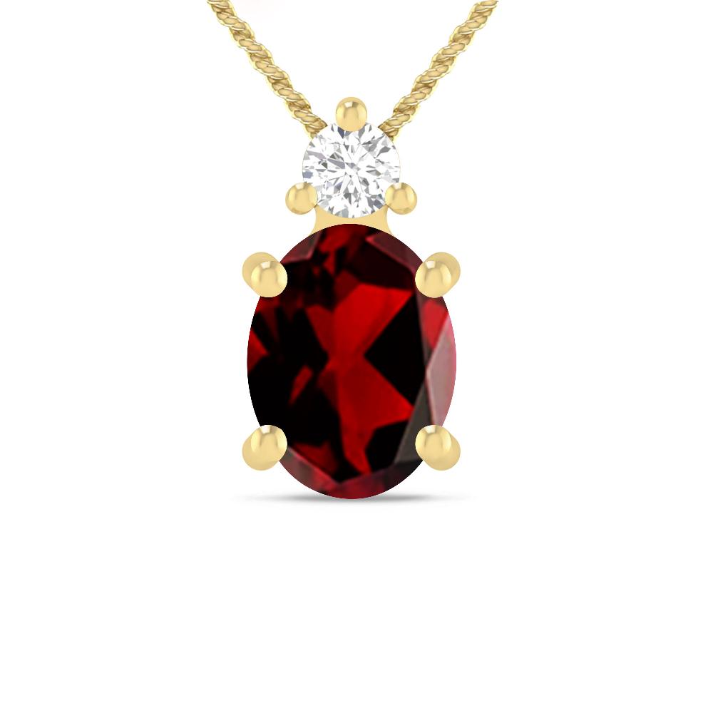 Rose Gold - Garnet