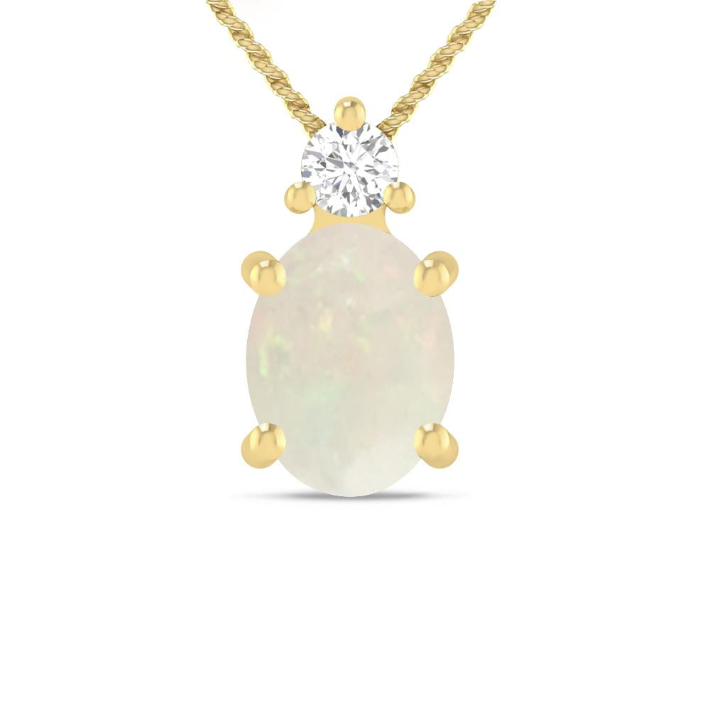 Yellow Gold - Opal
