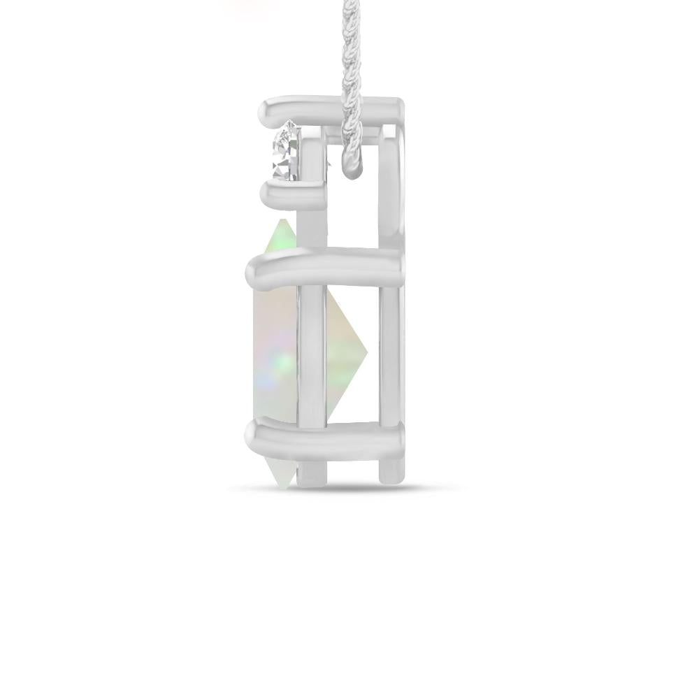 White Gold - Opal