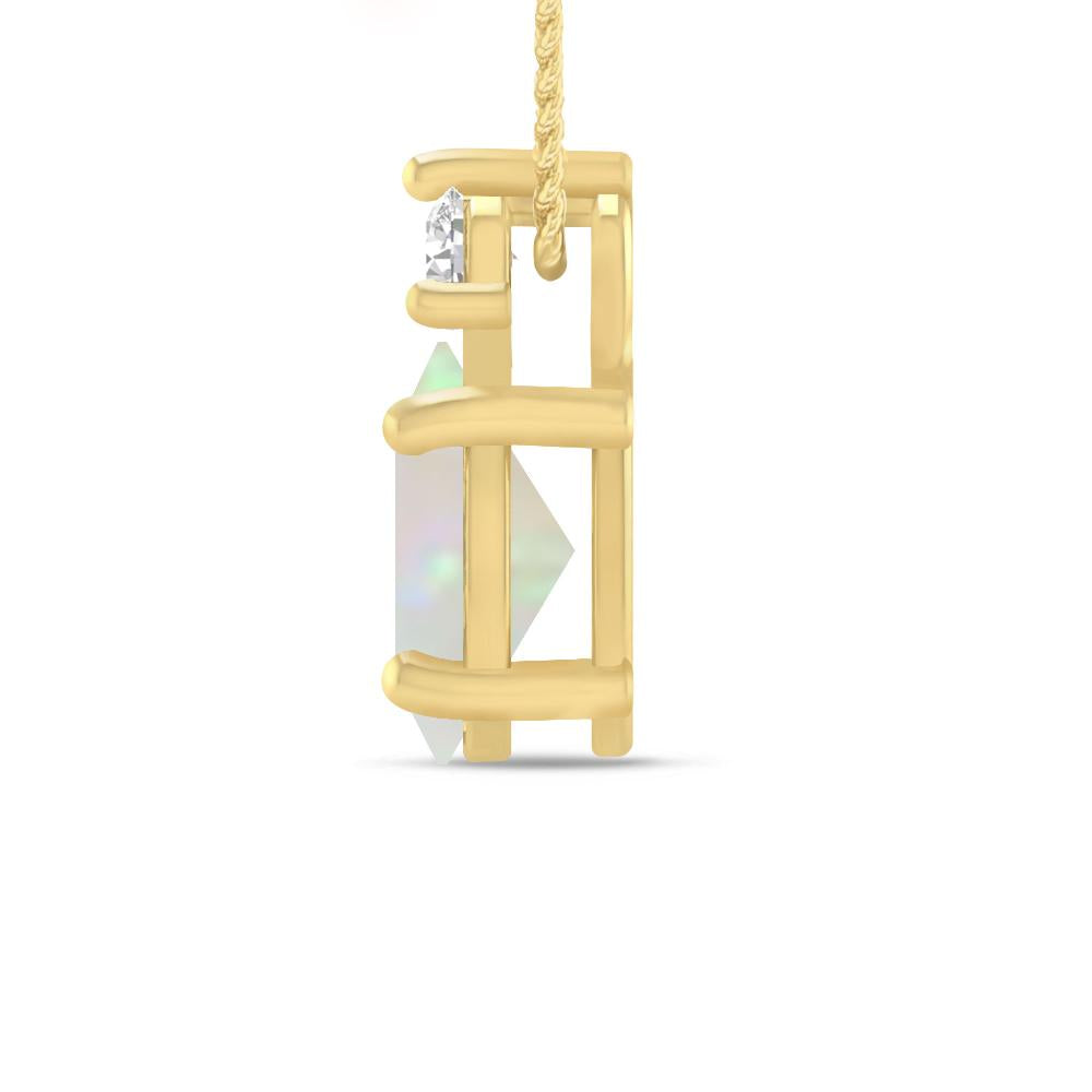Yellow Gold - Opal
