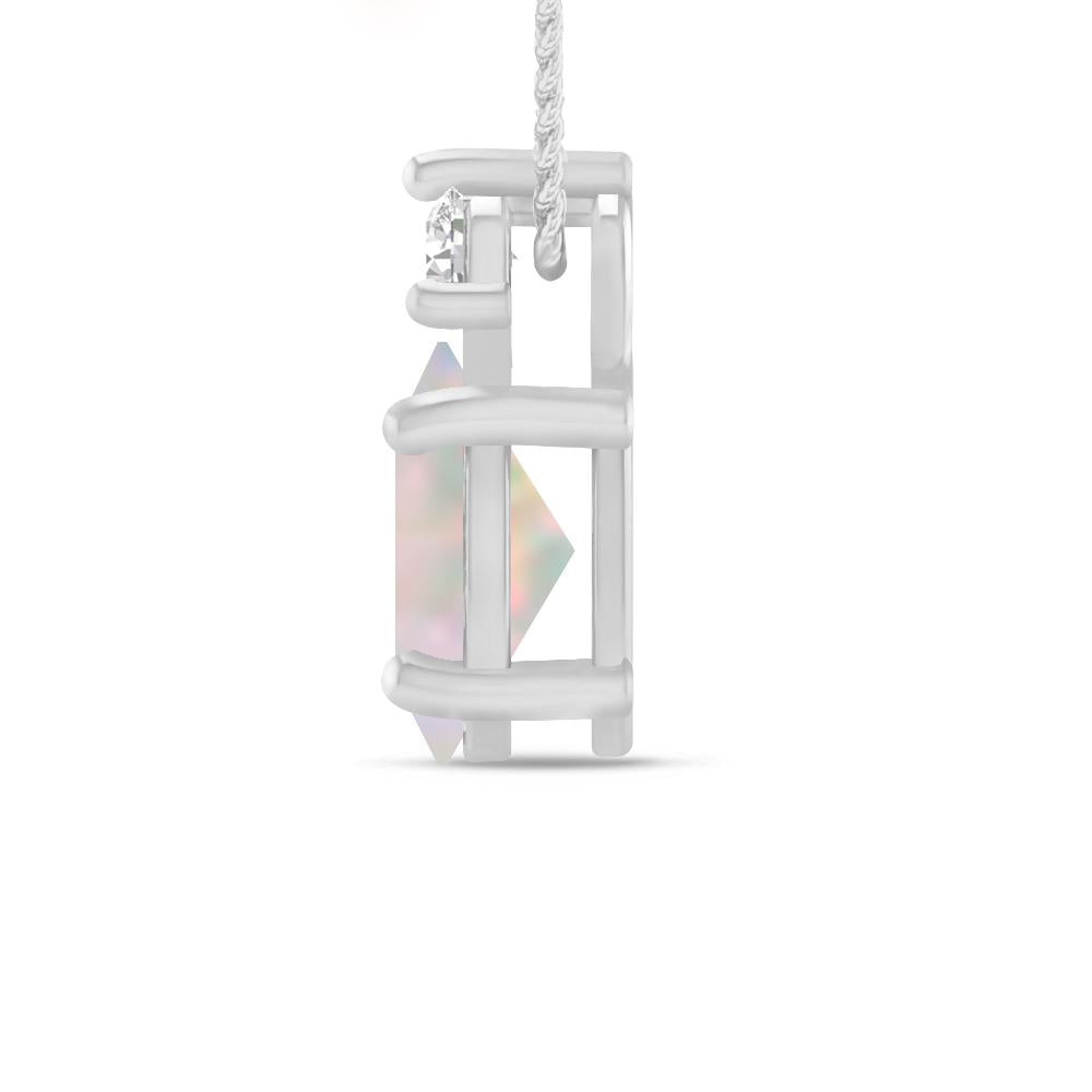 White Gold - Opal