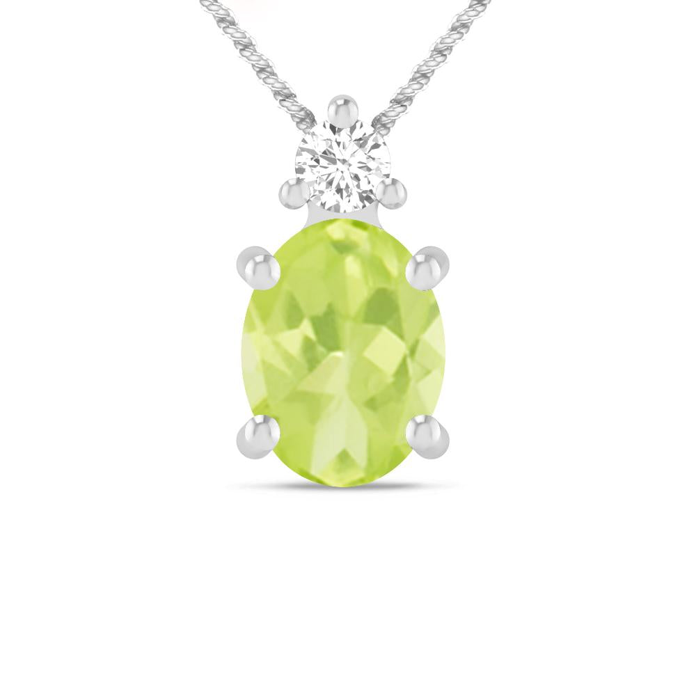 White Gold - Peridot