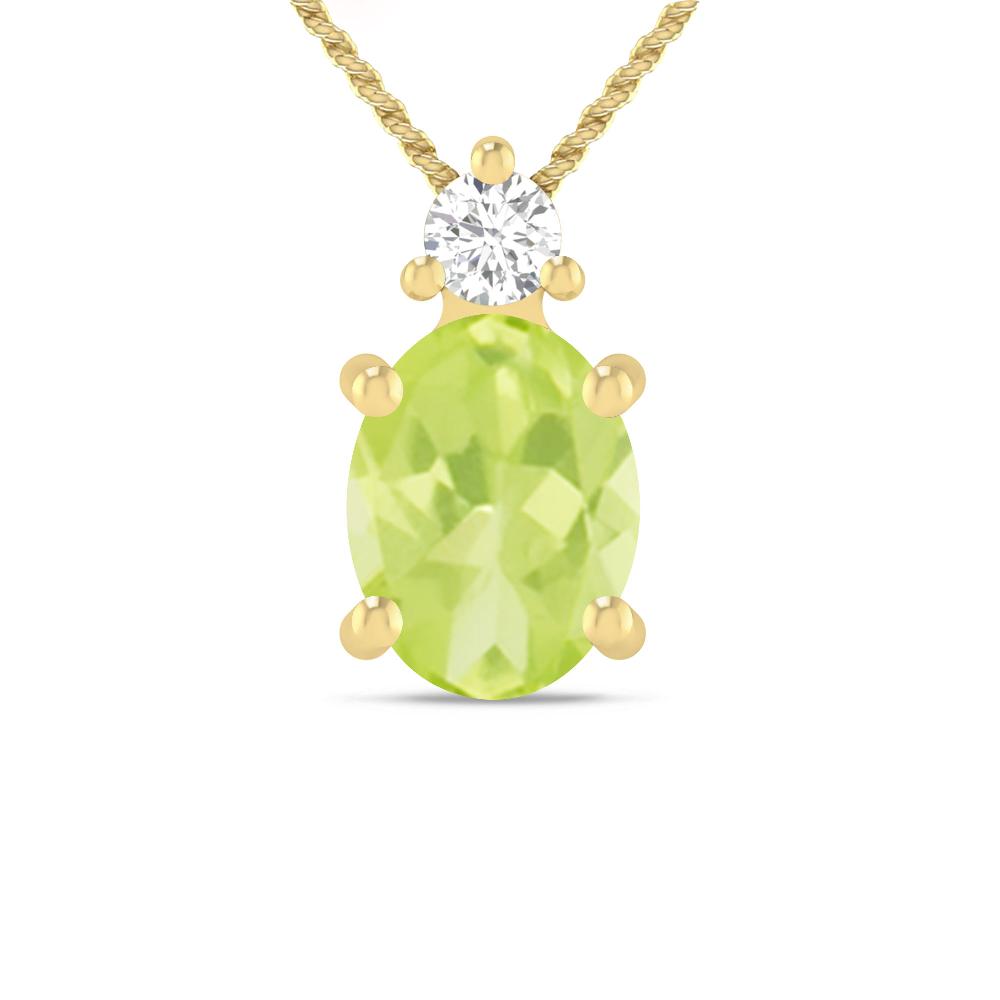 Yellow Gold - Peridot