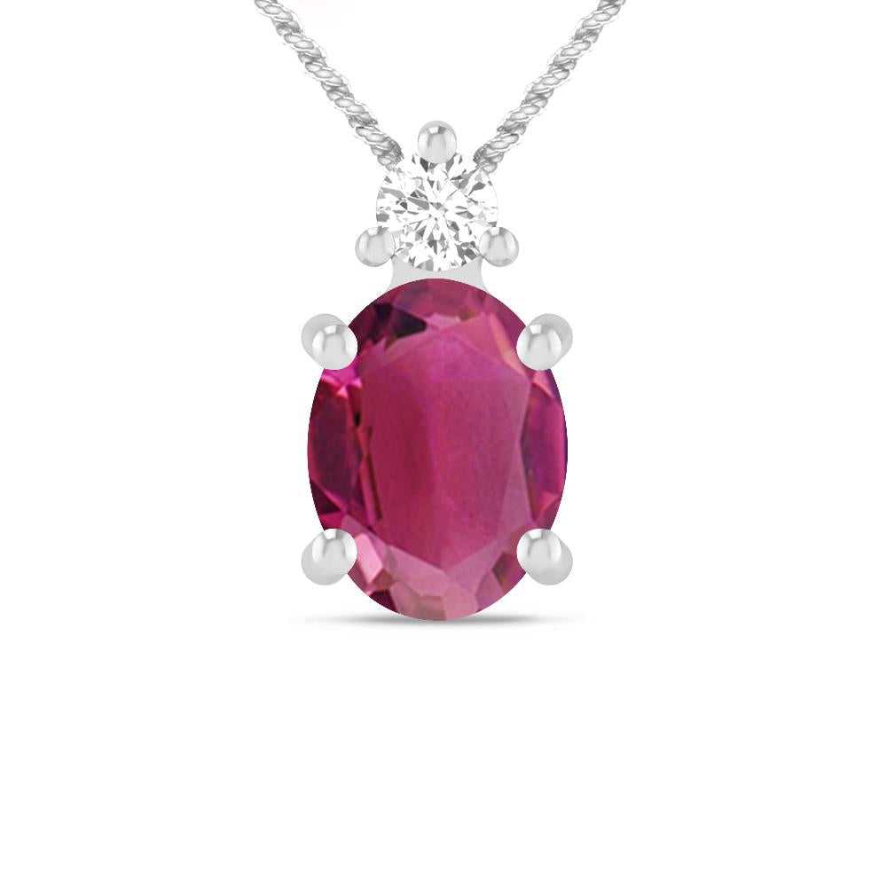 White Gold - Pink Tourmaline
