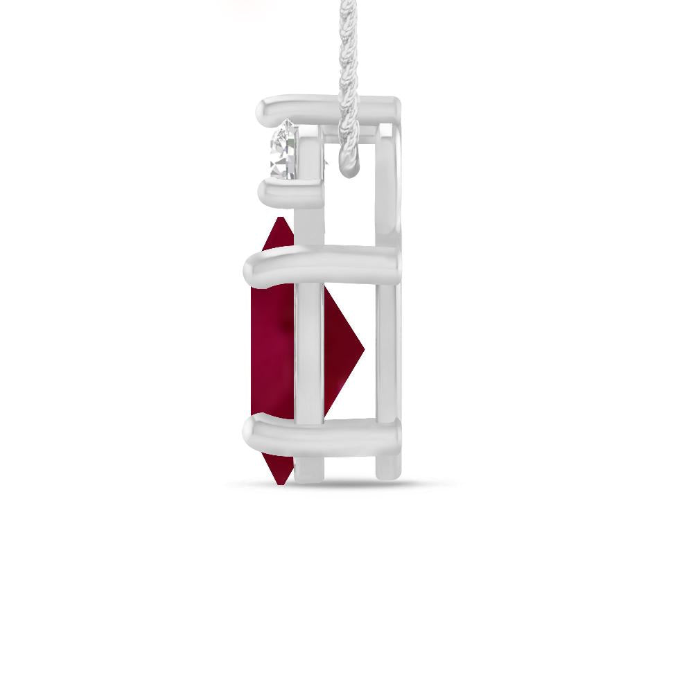 White Gold - Ruby
