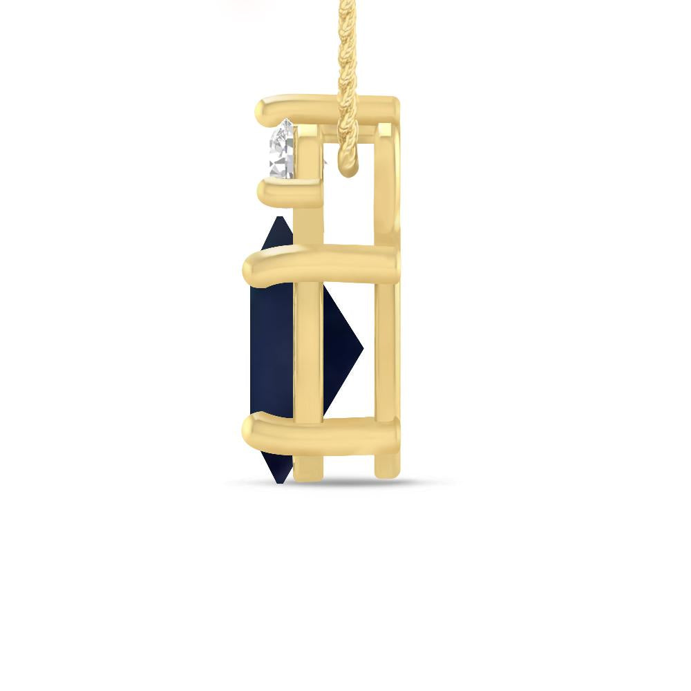 Yellow Gold - Sapphire