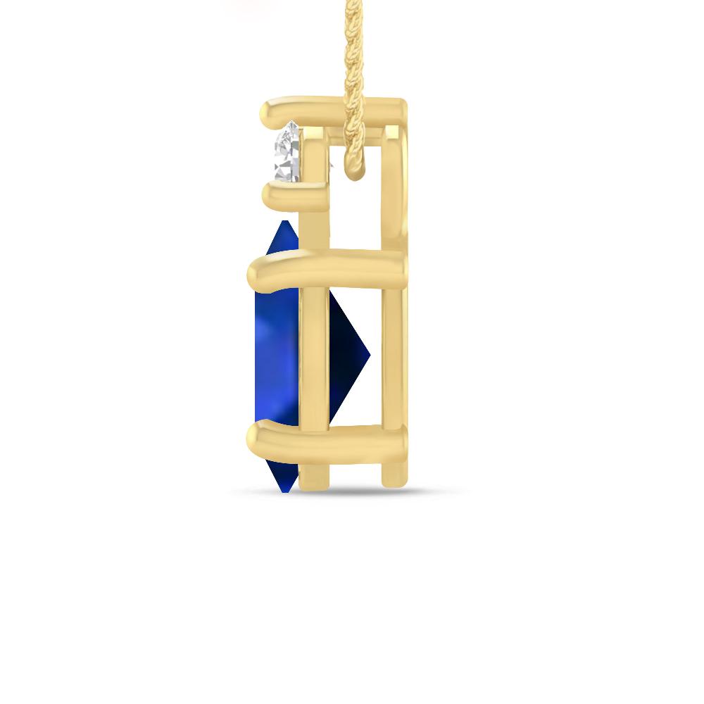 Yellow Gold - Sapphire