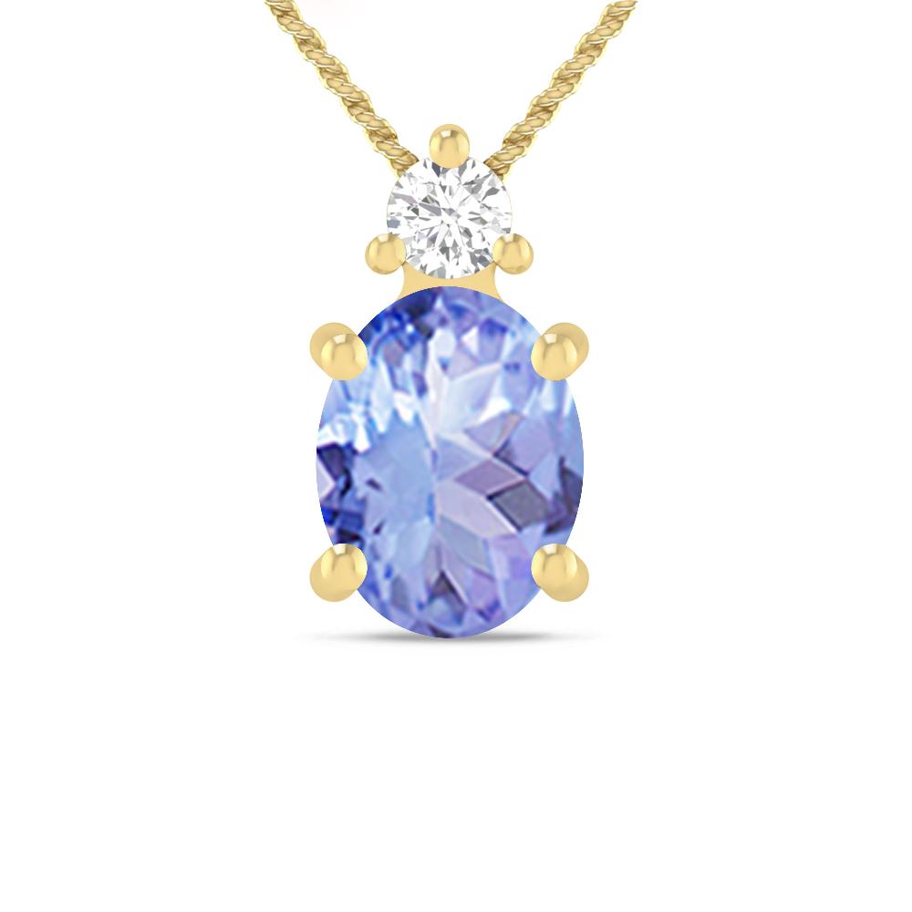 Rose Gold - Tanzanite