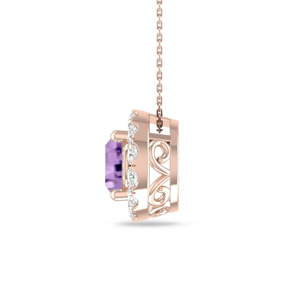 Rose Gold - Amethyst
