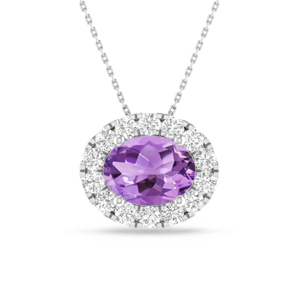 White Gold - Amethyst