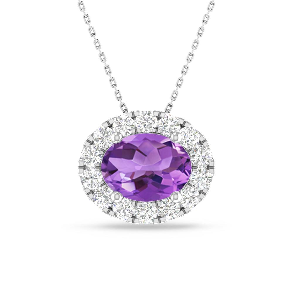 White Gold - Amethyst