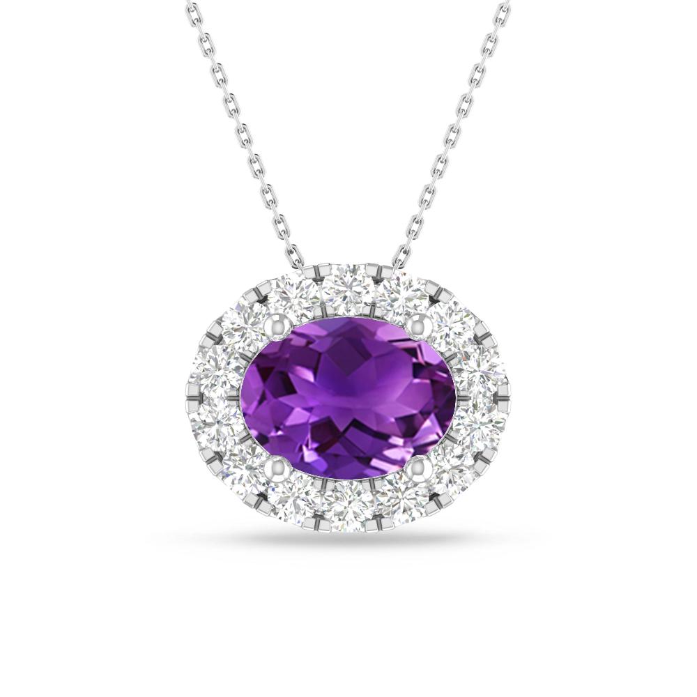 White Gold - Amethyst