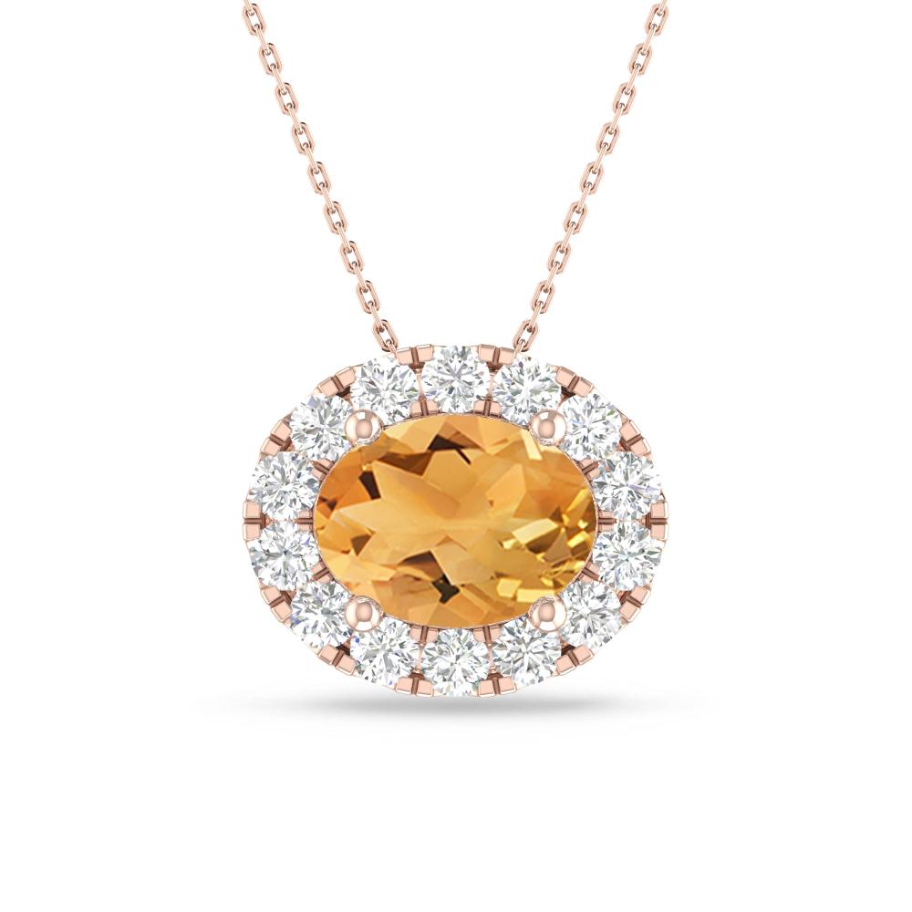 Rose Gold - Citrine