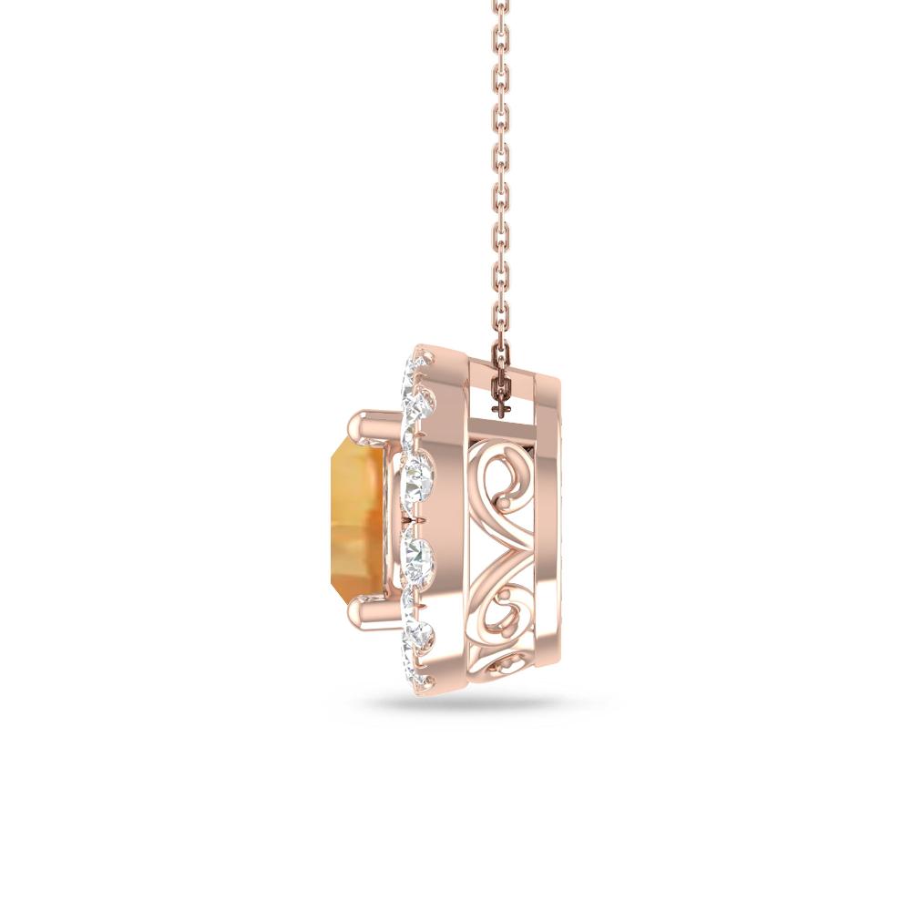 Rose Gold - Citrine