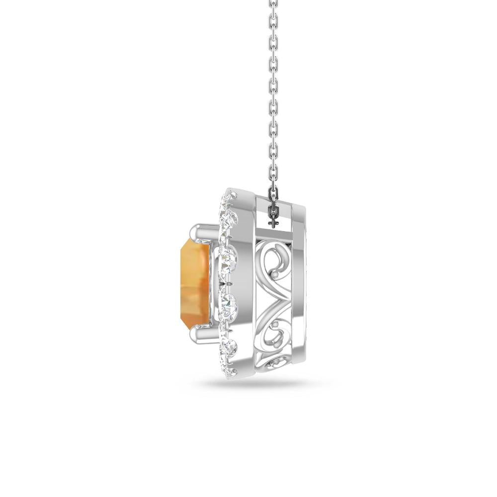 White Gold - Citrine