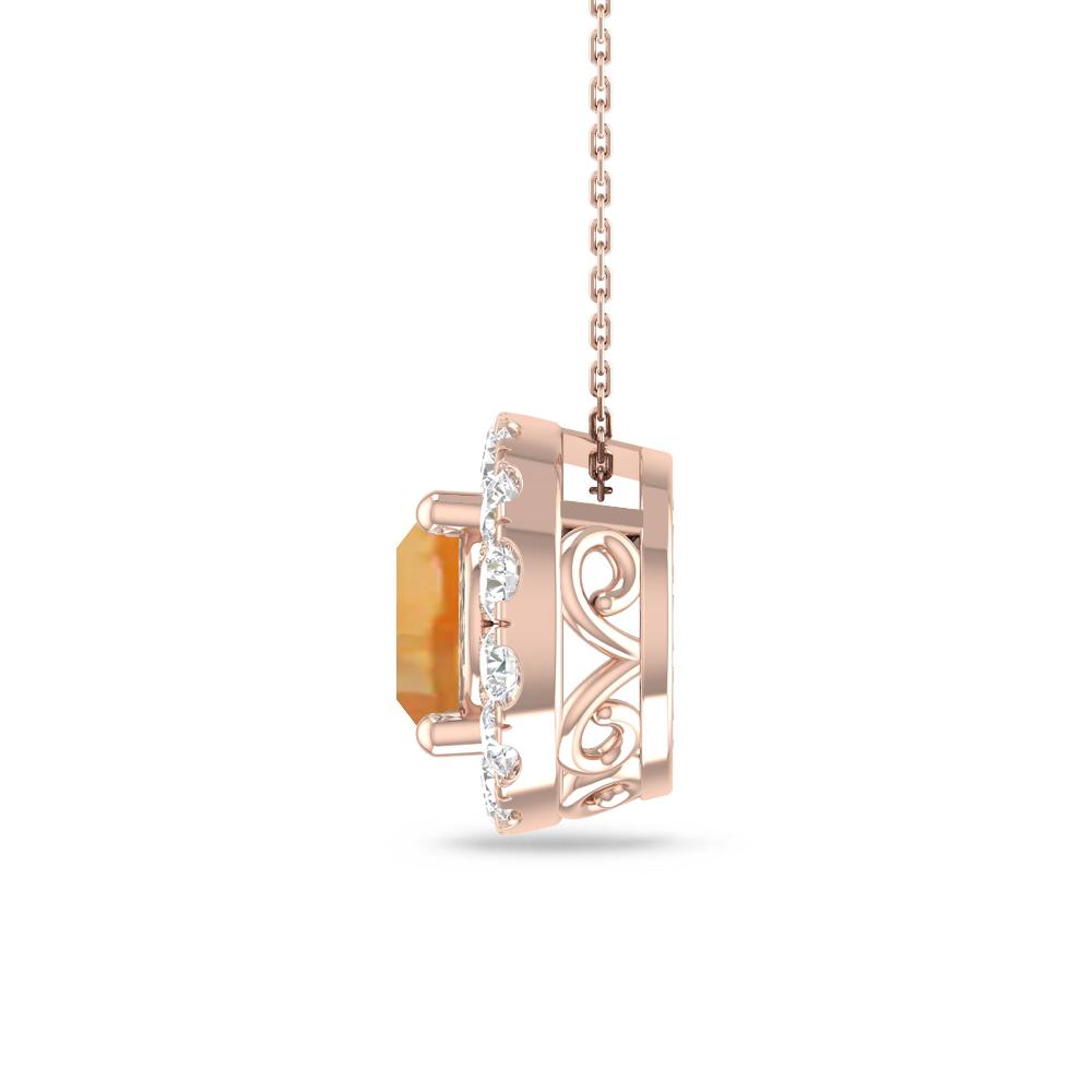 Rose Gold - Citrine