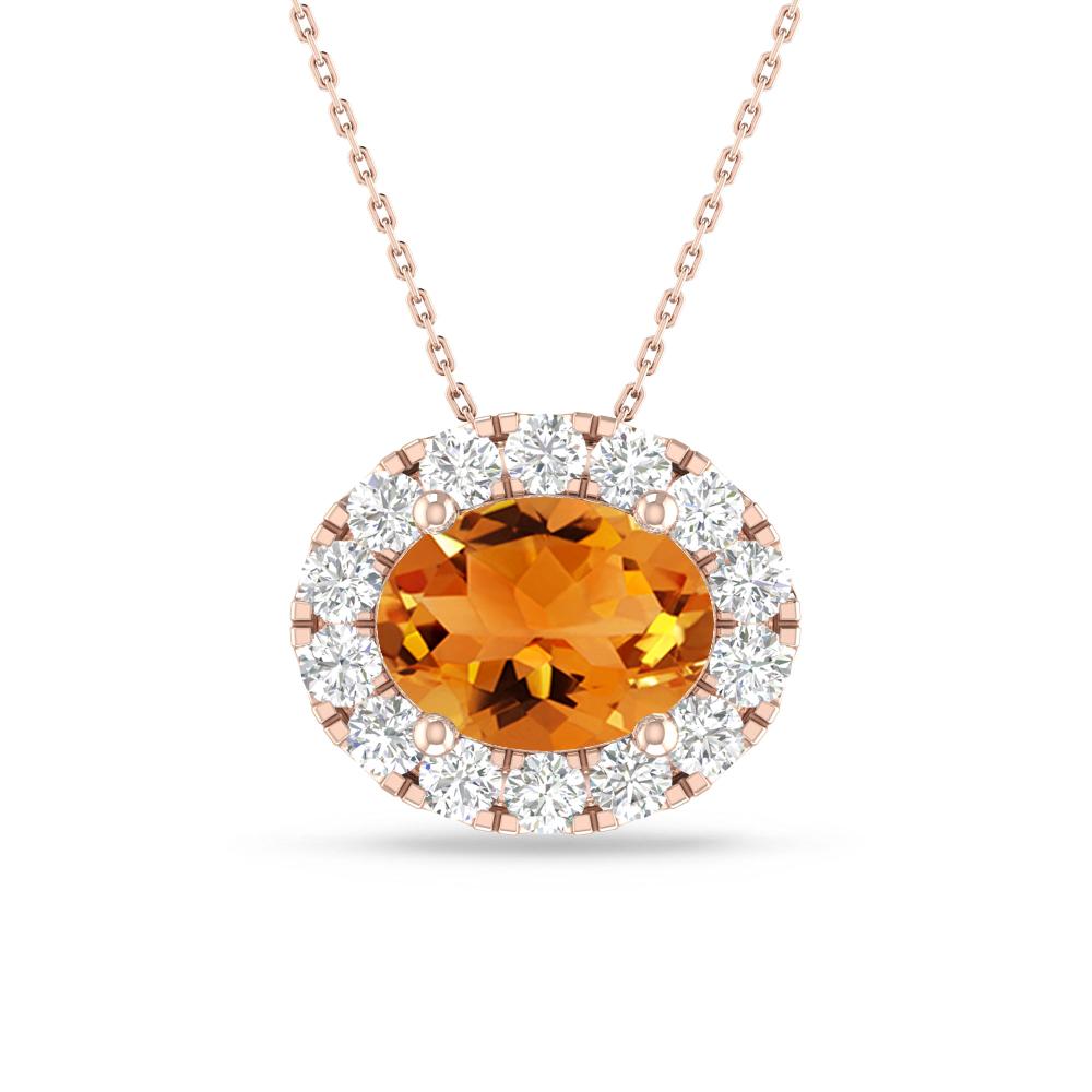 Rose Gold - Citrine