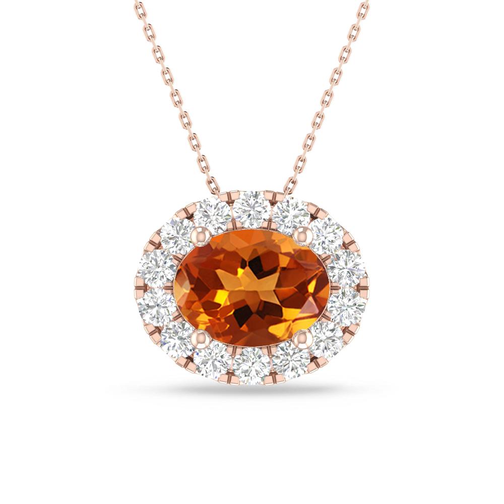 Rose Gold - Citrine