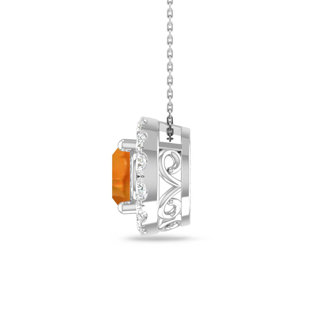 White Gold - Citrine