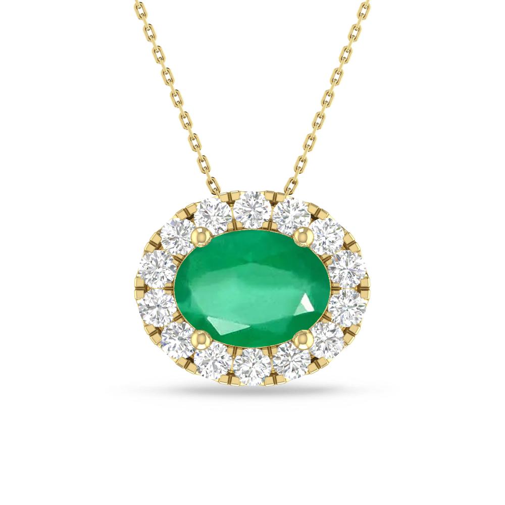 Yellow Gold - Emerald