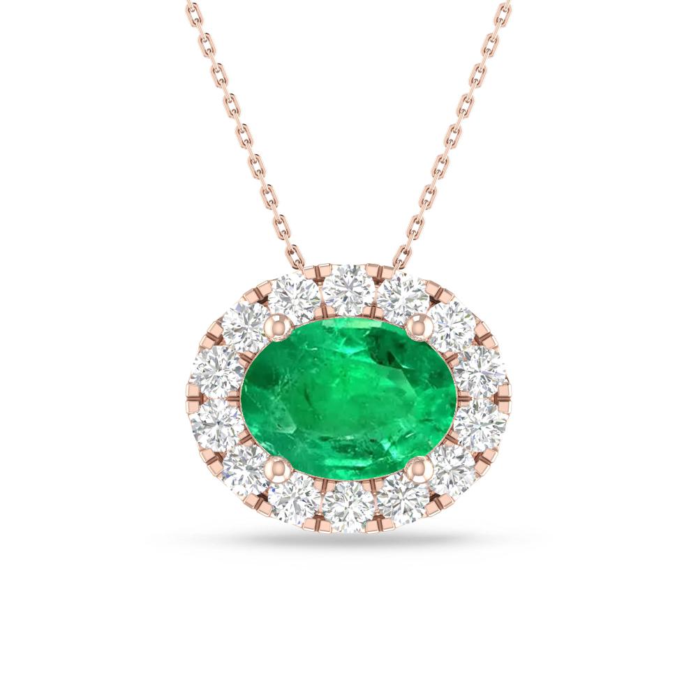 Rose Gold - Emerald