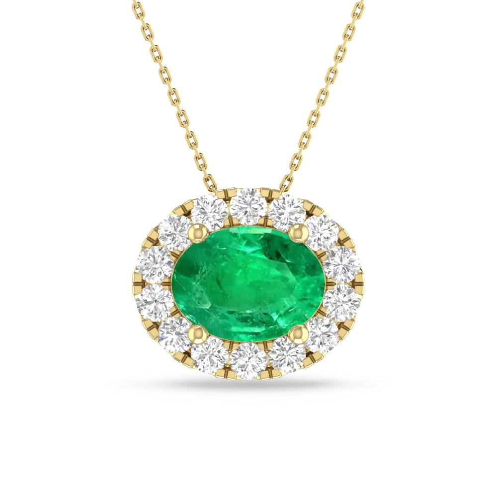 Yellow Gold - Emerald