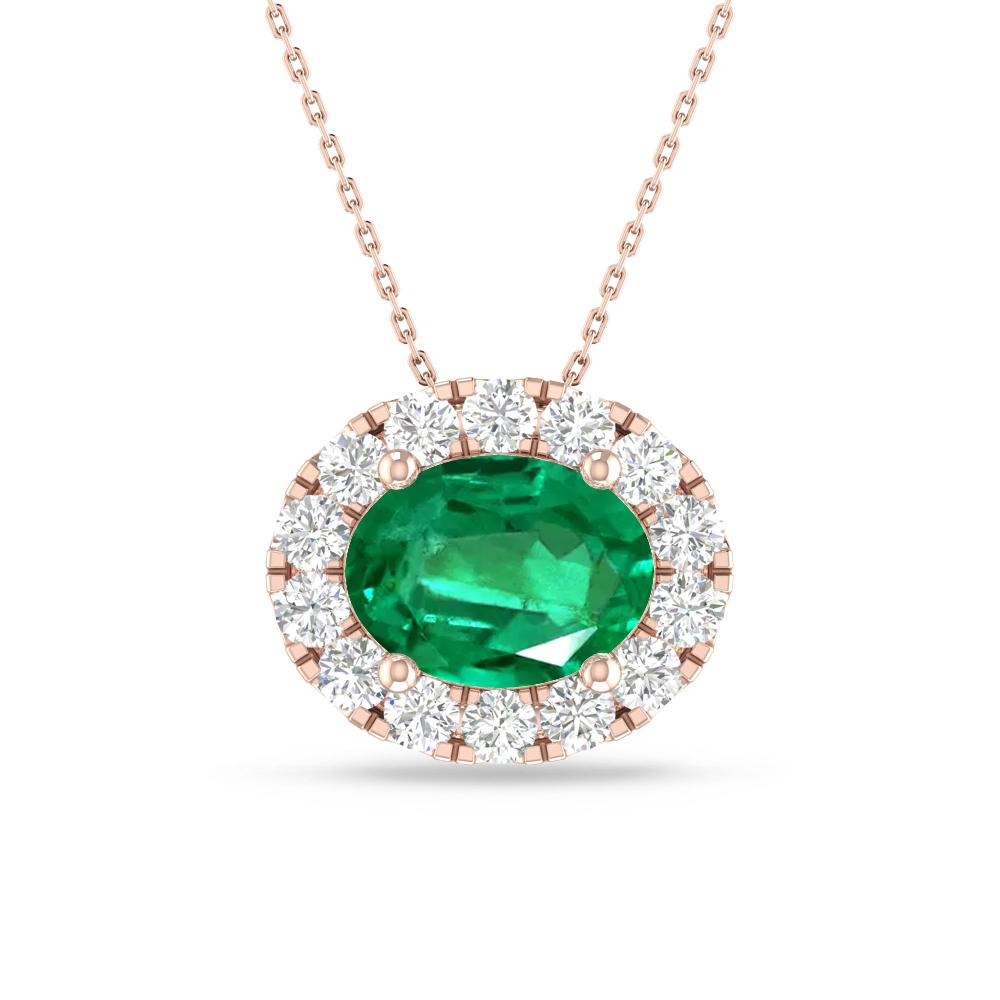 Rose Gold - Emerald