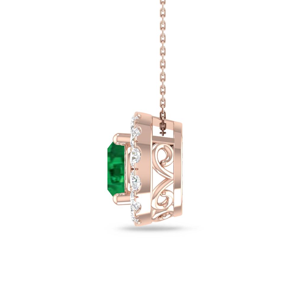 Rose Gold - Emerald