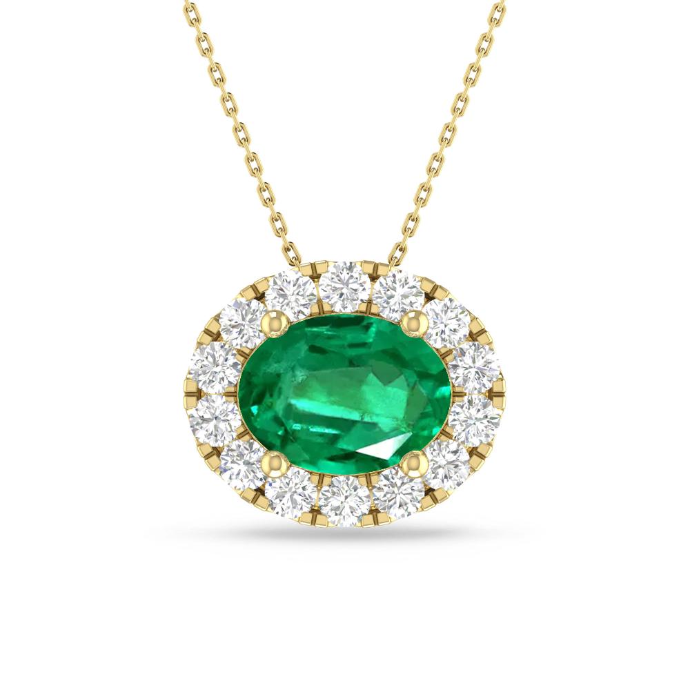 Yellow Gold - Emerald