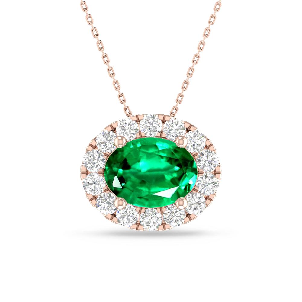 Rose Gold - Emerald