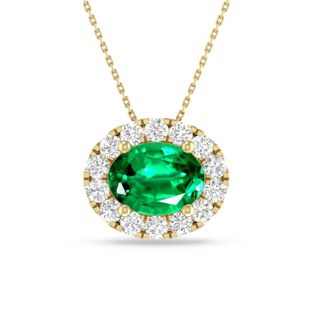 Yellow Gold - Emerald