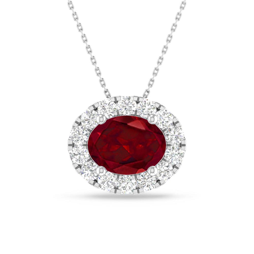 White Gold - Garnet