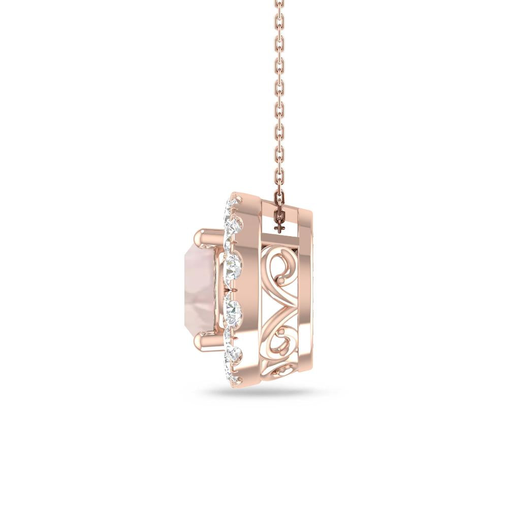 Rose Gold - Morganite