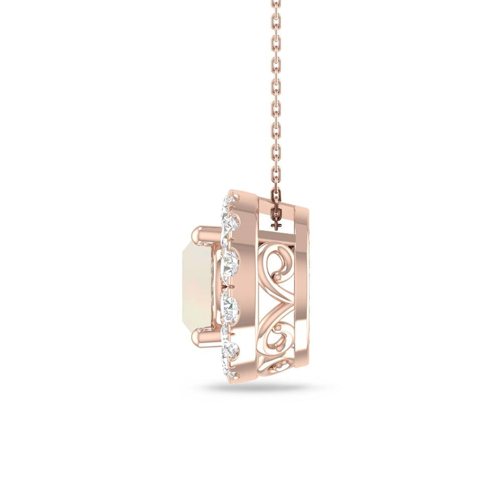 Rose Gold - Opal