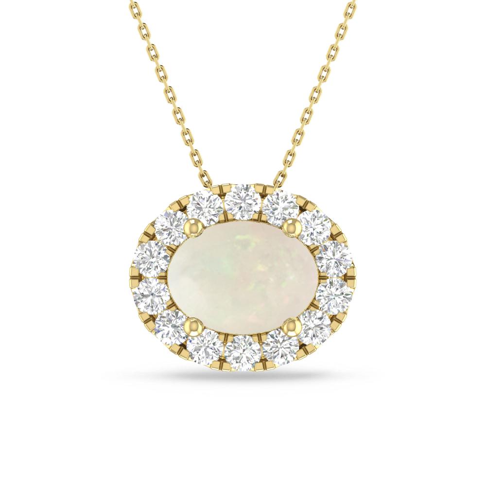 Yellow Gold - Opal