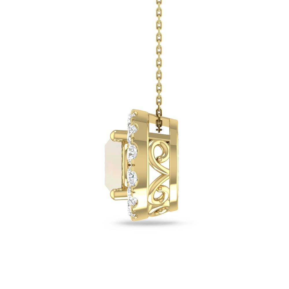 Yellow Gold - Opal