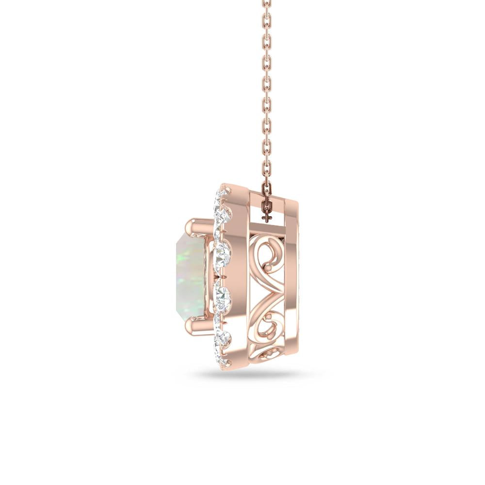 Rose Gold - Opal
