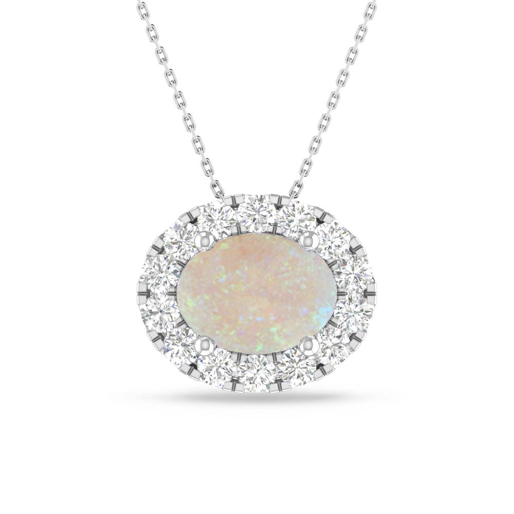 White Gold - Opal