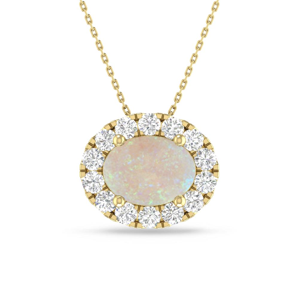Yellow Gold - Opal