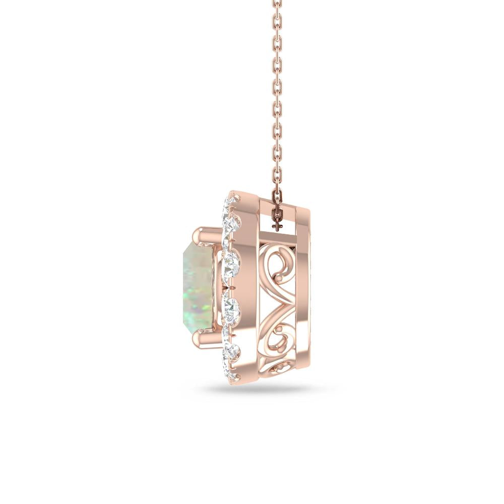 Rose Gold - Opal
