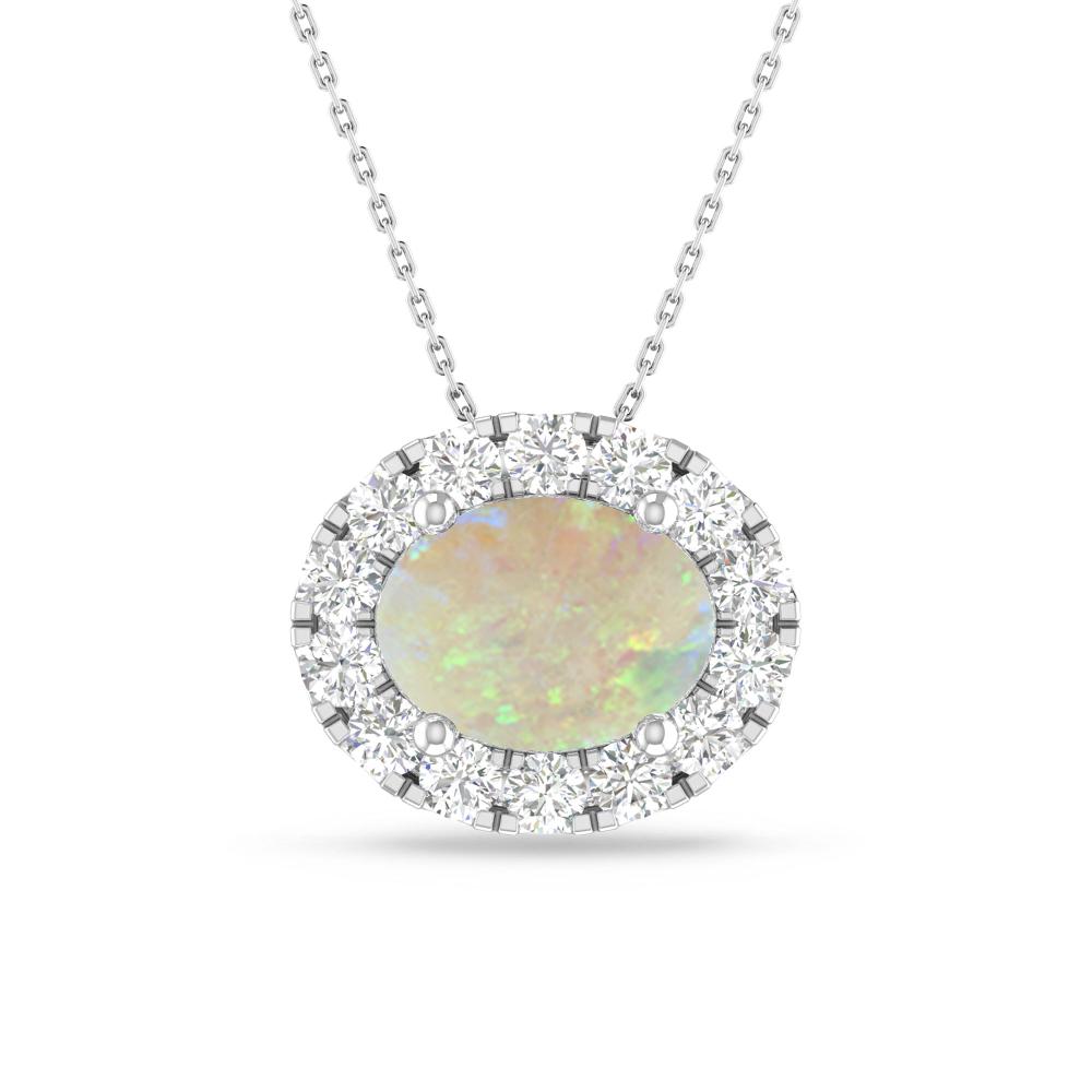 White Gold - Opal