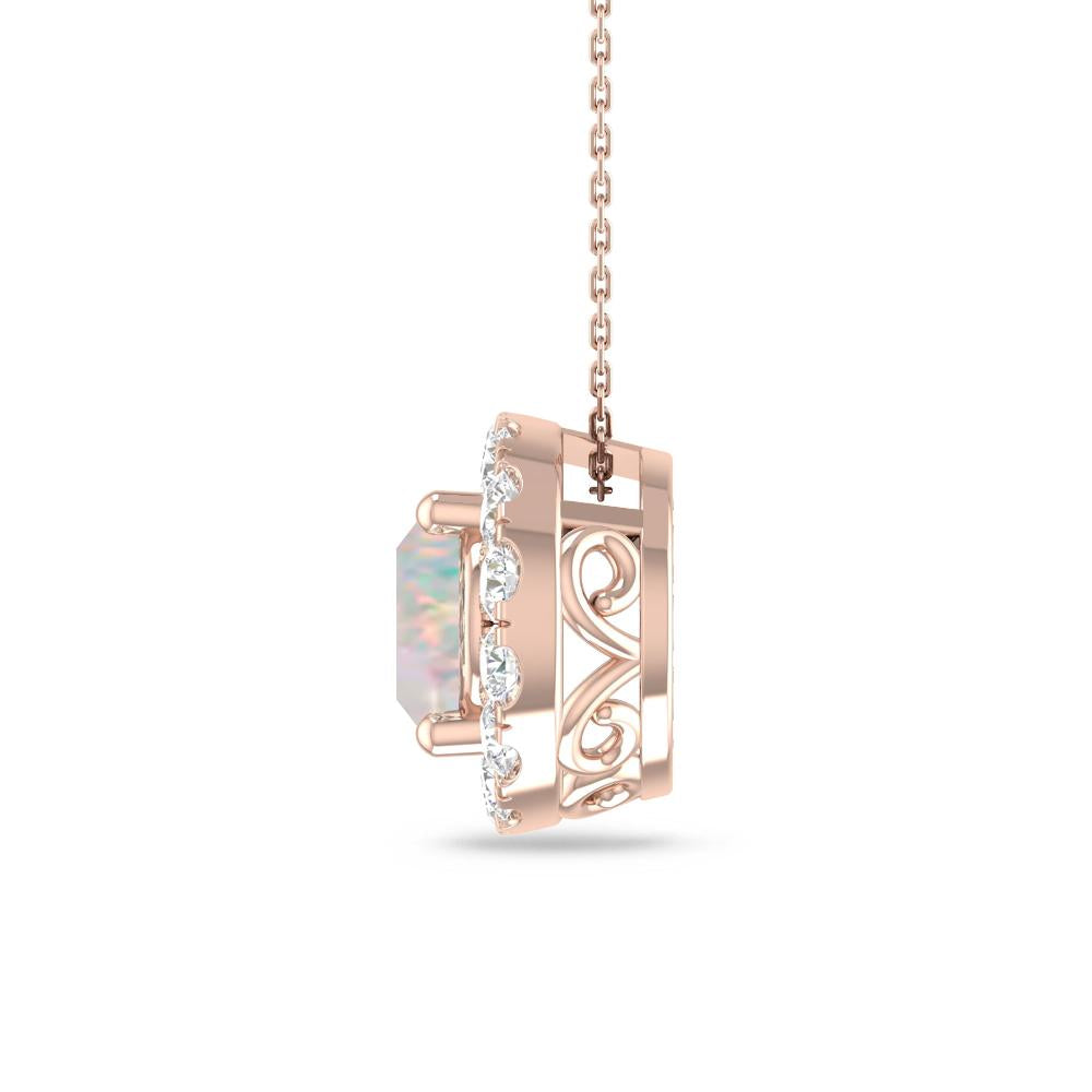 Rose Gold - Opal