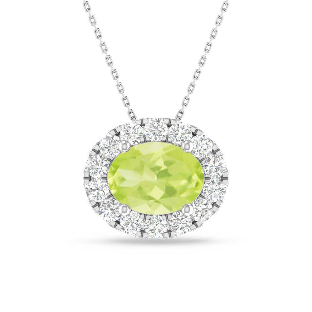 White Gold - Peridot