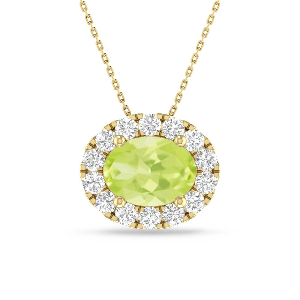 Yellow Gold - Peridot