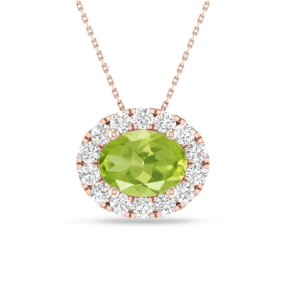 Rose Gold - Peridot