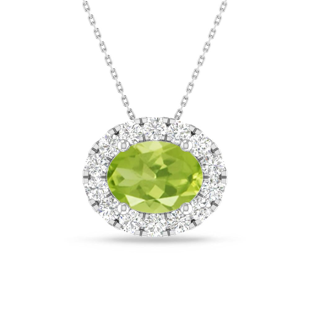 White Gold - Peridot