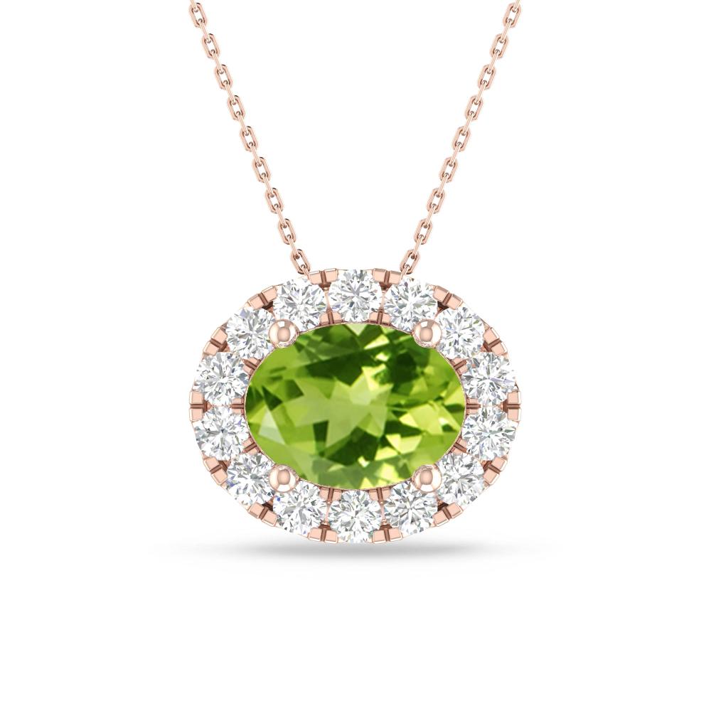 Rose Gold - Peridot