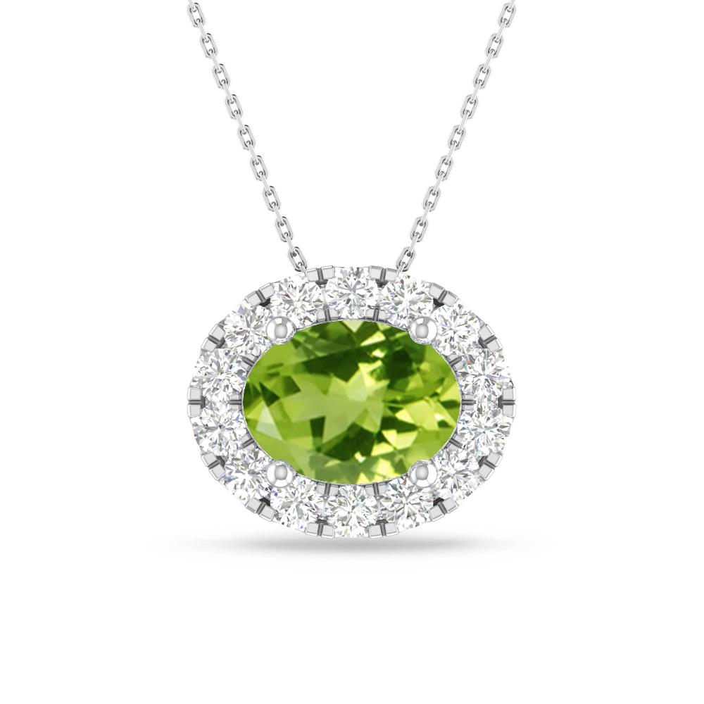 White Gold - Peridot