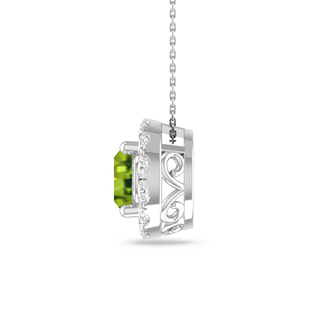 White Gold - Peridot