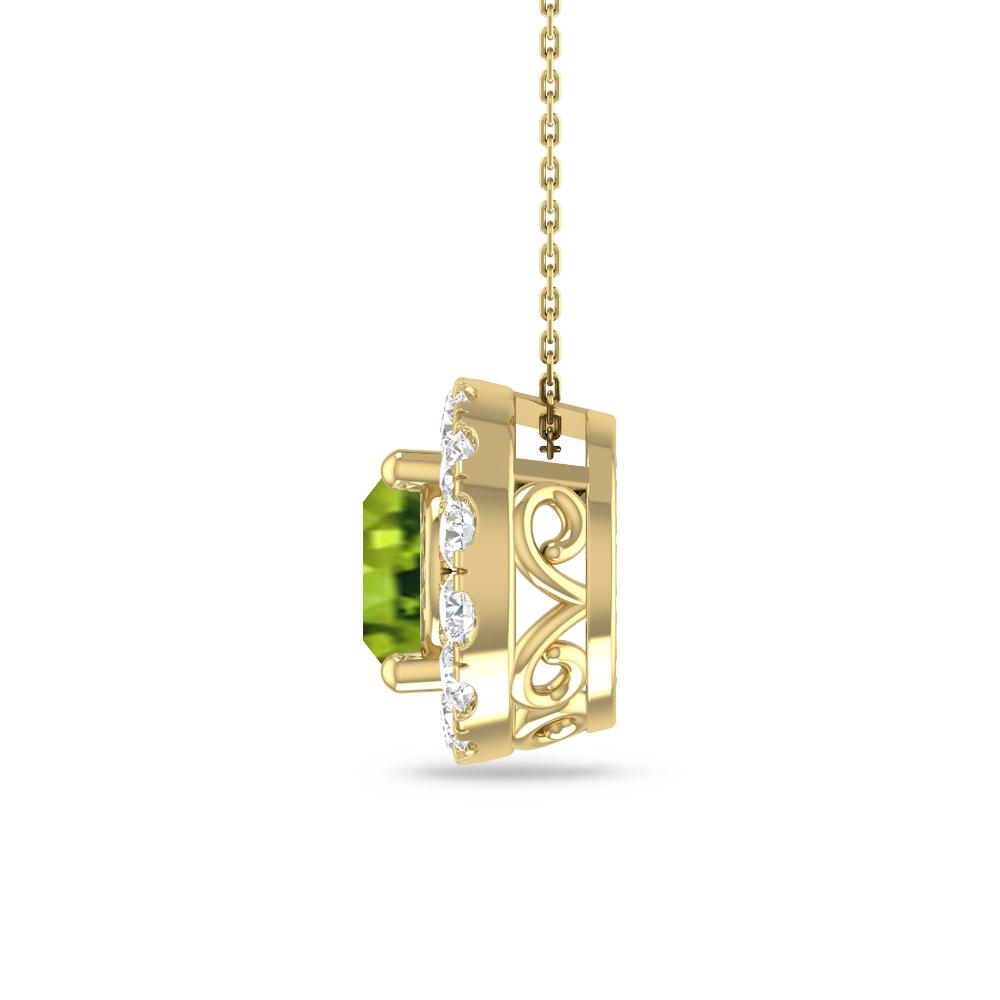Yellow Gold - Peridot